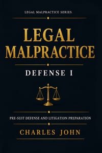 Legal Malpractice: Defense I cover