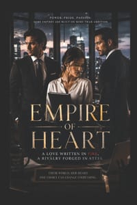 Empire of Heart: "A Love Written in Fire, A Rivalry Forged in Steel" cover
