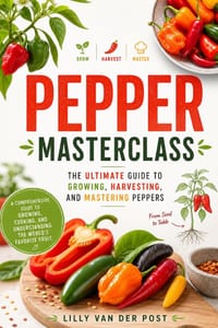 Pepper Masterclass: The Ultimate Guide to Growing, Harvesting, and Mastering Peppers: A Comprehensive Guide to Growing, Cooking, and Understanding the cover