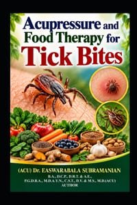 Acupressure and Food Therapy for Tick Bites: Tick Bites cover
