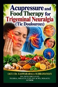 Acupressure and Food Therapy for Trigeminal Neuralgia (Tic Douloureux): Trigeminal Neuralgia (Tic Douloureux) cover