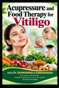 Acupressure and Food Therapy for Vitiligo: Vitiligo cover