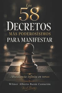 Los 58 Decretos Más Poderosísimos Para Maniestar: Abundancia Infinita En Versos cover