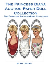 Princess Diana Auction Gowns Paper Doll cover
