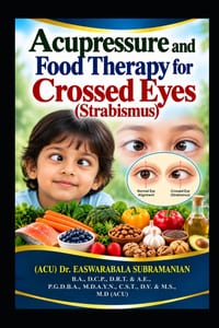 Acupressure and Food Therapy for Crossed Eyes (Strabismus): Crossed Eyes (Strabismus) cover