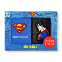 DC Comics: Superman Tiny Book and Pin Set cover