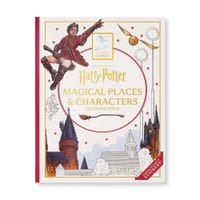 Harry Potter: Magical Places and Characters Coloring Book cover