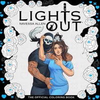 Lights Out: The Official Coloring Book cover