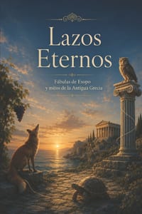 Lazos Eternos: Fábulas de Esopo y Mitos de la Antigua Grecia cover