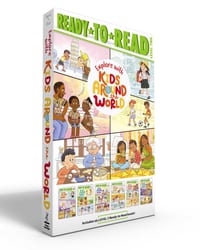 Explore with Kids Around the World (Boxed Set): School's in Session; Game On!; What's Cooking?; The World's Wonders; Getting All Dressed Up!; Celebrat cover