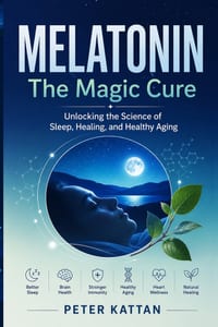 MELATONIN - The Magic Cure: Unlocking the Science of Sleep, Healing, and Healthy Aging cover