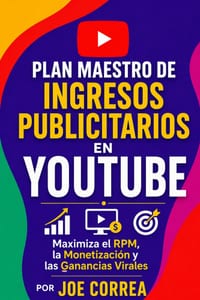 Plan Maestro de Ingresos Publicitarios en YouTube: Maximiza el RPM, la Monetización y las Ganancias Virales cover