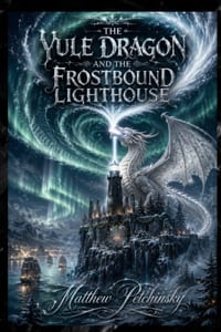 The Yule Dragon and the Frostbound Lighthouse cover
