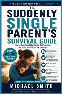 The Suddenly Single Parent's Survival Guide: How to Raise Your Kids, Survive Co-Parenting, and Build a Good Life for All of You cover