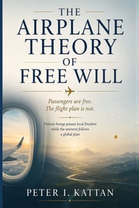 The Airplane Theory of Free Will: Passengers are free. The flight plan is not. Human beings possess local freedom while the universe follows a global cover