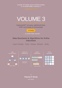 Learn Python Data Structures & Algorithms Visually - Volume 3: Data Structures & Algorithms for AI-Era Interviews cover
