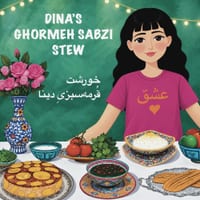 Dina's Ghormeh Sabzi Stew (In English & Persian) cover