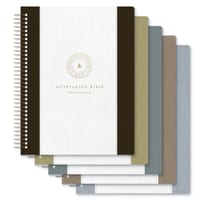 CSB Spiral-Bound Notetaking Bible, Easy-To-Read Optimal Type, Five-Volume Set cover