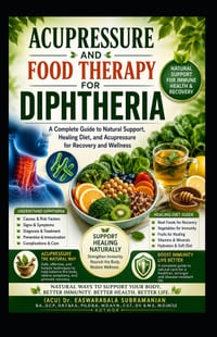 Acupressure and Food Therapy for Diphtheria: Diphtheria cover