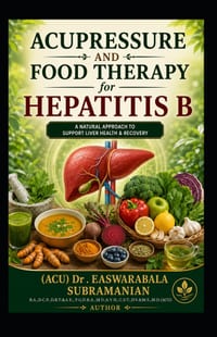 Acupressure and Food Therapy for Hepatitis B: Hepatitis B cover