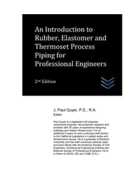 An Introduction to Rubber, Elastomer and Thermoset Process Piping for Professional Engineers cover