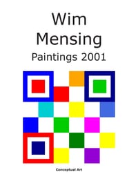 Wim Mensing Paintings 2001 cover