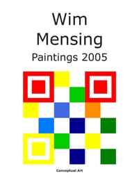 Wim Mensing Paintings 2005 cover