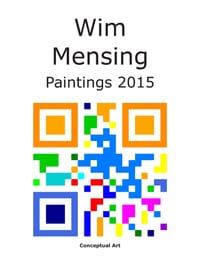 Wim Mensing Paintings 2015 cover