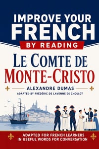 Le Comte de Monte-Cristo: adapté pour les étudiants de français cover