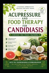 Acupressure and Food Therapy for Candidiasis: Candidiasis cover