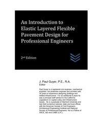 An Introduction to Elastic Layered Flexible Pavement Design for Professional Engineers cover