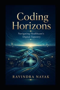 "Coding Horizons: Navigating Healthcare's Digital Tapestry" cover