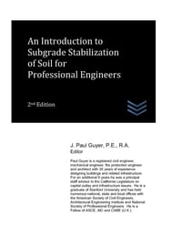An Introduction to Subgrade Stabilization of Soil for Professional Engineers cover
