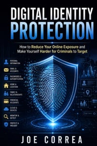 Digital Identity Protection: How to Reduce Your Online Exposure and Make Yourself Harder for Criminals to Target cover