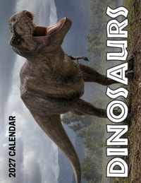 Dinosaurs 2027 Calendar cover