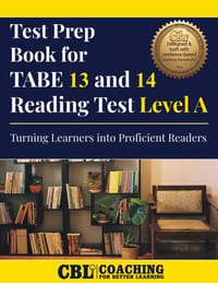 Test Prep Book for TABE 13 and 14 Reading Test Level A cover