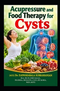 Acupressure and Food Therapy for Sebaceous Cysts: Sebaceous Cysts cover