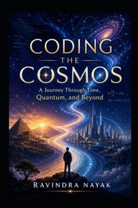 "Coding the Cosmos: A Journey Through Time, Quantum, and Beyond" cover