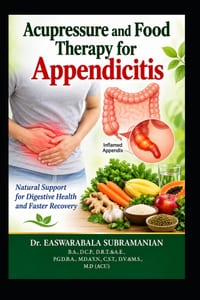 Acupressure and Food Therapy for Appendicitis: Appendicitis cover