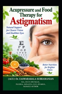 Acupressure and Food Therapy for Astigmatism: Astigmatism cover