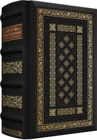 ESV New Testament with Illuminated Drop Caps: William Tyndale Commemorative Edition (Trutone Over Board) cover