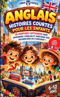 ANGLAIS Histoires courtes pour les Enfants: 20 histoires courtes captivantes pour apprendre l'anglais et améliorer son vocabulaire en s'amusant ! cover