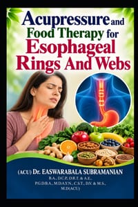 Acupressure and Food Therapy for Esophageal Rings And Webs: Esophageal Rings And Webs cover