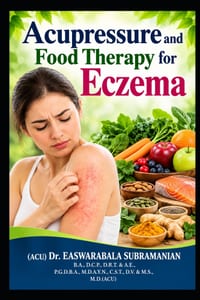 Acupressure and Food Therapy for Eczema: Eczema cover