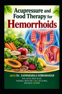 Acupressure and Food Therapy for Hemorrhoids: Hemorrhoids cover