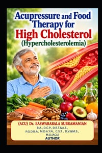 Acupressure and Food Therapy for High Cholesterol (Hypercholesterolemia): High Cholesterol (Hypercholesterolemia) cover