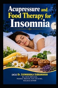 Acupressure and Food Therapy for Insomnia: Insomnia cover