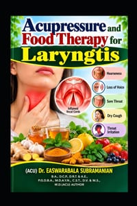 Acupressure and Food Therapy for Laryngitis: Laryngitis cover
