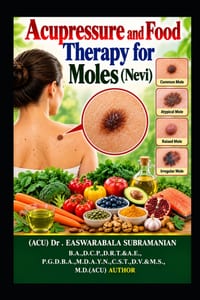 Acupressure and Food Therapy for Moles (Nevi): Moles (Nevi) cover