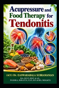 Acupressure and Food Therapy for Tendonitis: Tendonitis cover
